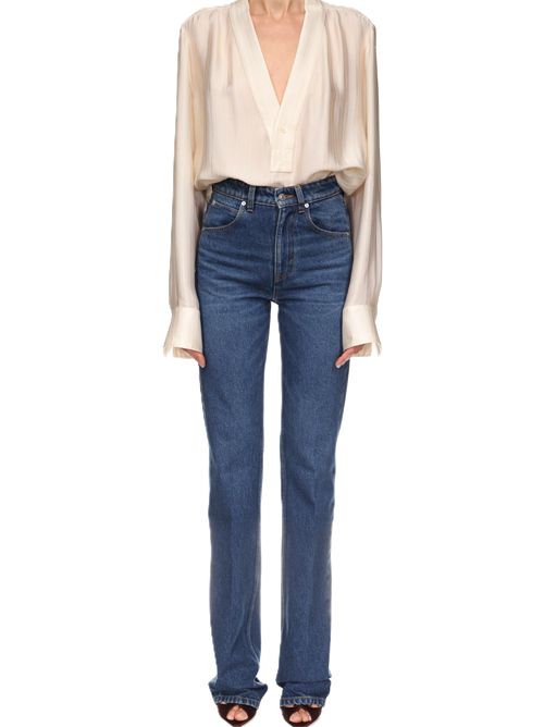 Victoria Beckham Alina patch-pocket jeans Victoria Beckham | 1226DJE007252N7671 WORNBLUE